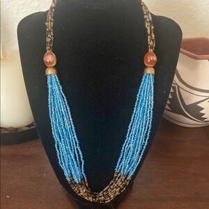 Vintage seed bead necklace